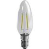 Duracell Lighting Lampadina a Filamento Led Oliva Chiara E14 - 4w 2700k Duracell Lighting