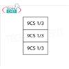 TECHNOCHEF - Set 3 Cestelli 1 3 per cuocipasta, Mod.9CP3