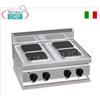 CUCINA ELETTRICA 4 PIASTRE TOP, Kw.10,4