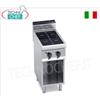 CUCINA ELETTRICA 2 ZONE ad INFRAROSSI su VANO a GIORNO, Kw.6,4
