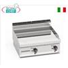 FRY TOP ELETTRICO con PIASTRA LISCIA in MULTIPAN, modulo TOP