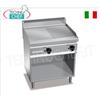 FRY TOP ELETTRICO con PIASTRA in MULTIPAN 1 2 LISCIA e 1 2 RIGATA