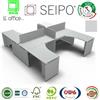 SEIPO Panel Scrivania benches struttura in legno grigio