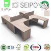 SEIPO Panel Scrivania benches struttura in legno olmo chiaro