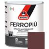 Boero Smalto anticorrosivo brillante Ferropiù rosso borgogna lt.0,750