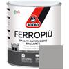 Boero Smalto anticorrosivo brillante Ferropiù grigio antico lt.0,750