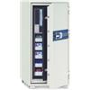 Technomax Armadio ignifugo per supporti magnetici con combinatore elettronico Technofire 825 TDE Dim H.830 × L.690 × P.720