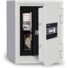 Technomax Armadio ignifugo per supporti magnetici con chiave Technofire 125 SDBK Dim H.420 × L.352 × P.433