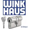 WINKHAUS Cilindro Europeo di sicurezza 3 Chiavi 40/40 (80mm.)