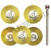 Proxxon Spazzole in ottone a disco 28 962