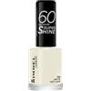 Rimmel London 60 Seconds Super Shine smalto per unghie ad asciugatura rapida 8 ml Tonalità 703 white hot love