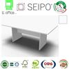 SEIPO Panel Tavolo monoblocco e lineare con strutture legno Bianco