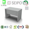 SEIPO Panel Scrivania monoblocco e lineare con strutture legno P60 Grigio