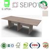 SEIPO Panel Tavolo a due pezzi e lineare con strutture legno Olmo Chiaro