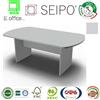 SEIPO Panel Tavolo riunione monoblocco ovale struttura legno Grigio