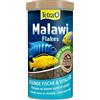 Tetra Malawi Flakes - Mangime in fiocchi per tutti i ciclidi erbivori, lattina da 1 L