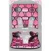 BREVI Materassino per Passeggino Brevi Mini Large Gufi Rosa