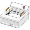 Ristosubito Friggitrice Elettrica per pasticceria LTS Modello 35032030