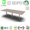 SEIPO T-Leg Tavolo Riunione due pezzi p 100 gambe T Olmo Chiaro