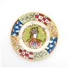 CERAMICHE CALTAGIRONE Piatto Ceramica Caltagirone Angelica cm 43