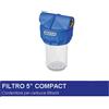 Aquamax Contenitore per cartucce filtranti filtro 5 compact 1/2 3 vie 10140003