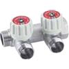 Arteclima COLLETTORE ARTECLIMA M/F A 2 DERIVAZIONI CON ARRESTI MANUALI 3/4 CODICE AC640342