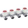 Arteclima COLLETTORE ARTECLIMA M/F A 4 DERIVAZIONI CON ARRESTI MANUALI 3/4 CODICE AC640344