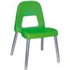 CWR Sedia per bambini Piuma - H 35 cm - verde - CWR (unità vendita 1 pz.)