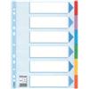 ESSELTE Intercalare cartoncino - 6 tasti colorati - A4 - Esselte (unità vendita 1 pz.)