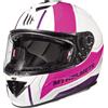 MT_HELMETS Mt Helmets Rapide Duel H9 bianco rosa