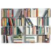 KRIPTONITE libreria da parete KROSSING 133 x H 100 cm - 0544BO