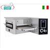 TECHNOCHEF - Forno Pizza Tunnel Elettrico con Nastro largo 400 mm, completo di supporto, Mod.TUNNELC 40