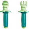 MAM Spoon & Fork Trainer Posate per Bambini Vari Colori, 2 Pezzi