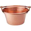 Baldassare Agnelli Pentole Agnelli COCM44M32 Paiolo con Manico ad Arco, Rame, 32 cm