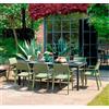Nardi Set tavolo Rio 140 con 8 poltroncine Trill