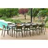Nardi Set tavolo Rio 210 con 10 poltroncine Trill
