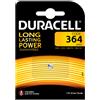 DURACELL BATTERIA SPECIALISTICA 364 OSSIDO DI ARGENTO V364/SR60/SR621W-MELDU84