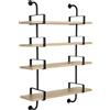 GUBI libreria da parete DEMON SHELF 4 ripiani L 95 cm Matégot Collection - 10011256