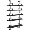 GUBI libreria da parete DEMON SHELF 5 ripiani L 95 cm Matégot Collection - 10011258