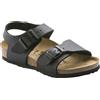 BIRKENSTOCK NEW YORK BLACK BIRKOFLOR Sandalo Bambini - Calzata Stretta