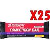 ENERVIT COMPETITION BAR REDFRUIT SENZA GLUTINE ENERVIT SPORT - Confezione 25 Snack Energetici da 30 g con Vit B1 e B6