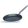 Ristosubito Padella in Alluminio antiaderente per crèpe con manico in ferro Spessore mm. 4 Dimensioni ø cm. 26x3h Modello 240-026