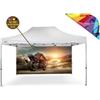 Bertoni Custom Personalizzazione Gazebo FULL PRINT parete laterale 4 mt.