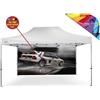 Bertoni Custom Personalizzazione Gazebo FULL PRINT parete laterale 8 mt.