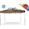 Bertoni Custom Personalizzazione Gazebo FULL PRINT Tetto 3x4,5 mt. con Cuciture Termonastrate