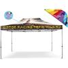 Bertoni Custom Personalizzazione Gazebo FULL PRINT Tetto 3x6 mt. con Cuciture Termonastrate