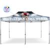 Bertoni Custom Personalizzazione Gazebo FULL PRINT Tetto 4x8 mt. con Cuciture Termonastrate