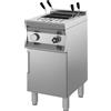 INOX BIM Cuocipasta Elettrico Armadiato - Profondità Cm 70 - Vasca Singola Lt 28
