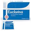 Dompé Euclorina 2,5g Polvere Solubile Disinfettante Cute e Medicazione di Lesioni, 10 Bustine