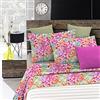 Italian Bed Linen Set Lenzuola Letto Singolo, Made in Italy, Microfibra - Completo Letto, Lenzuolo sotto con angoli 90x200, Lenzuolo Sopra e Federa, Spring